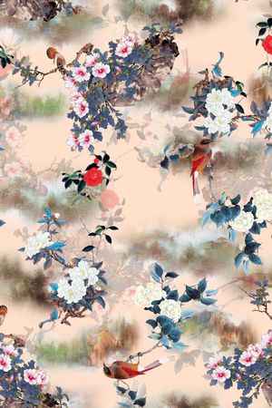 数码华亿平台印花华亿平台图片