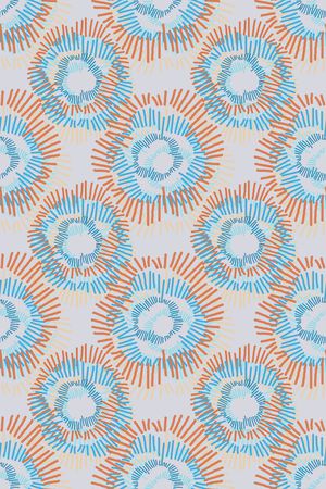 风格化花卉印花华亿平台图片