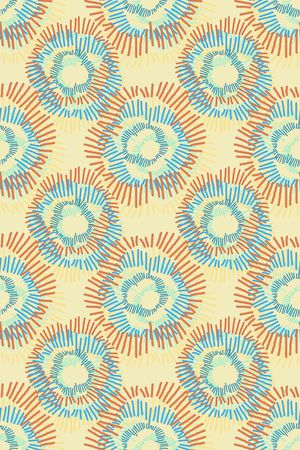 风格化花卉印花华亿平台图片