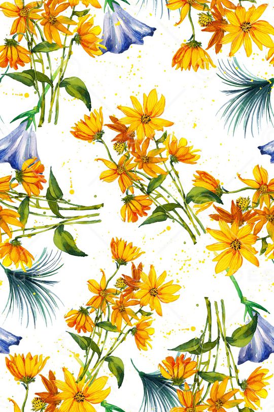 绿植树叶印花华亿平台图片