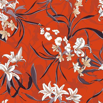 植物印花华亿平台图片