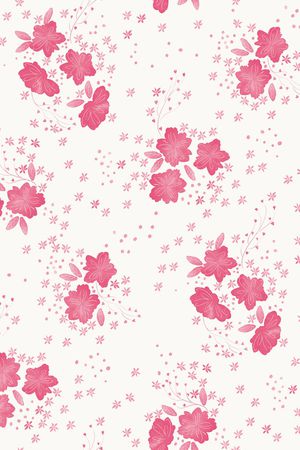 小碎花印花华亿平台图片