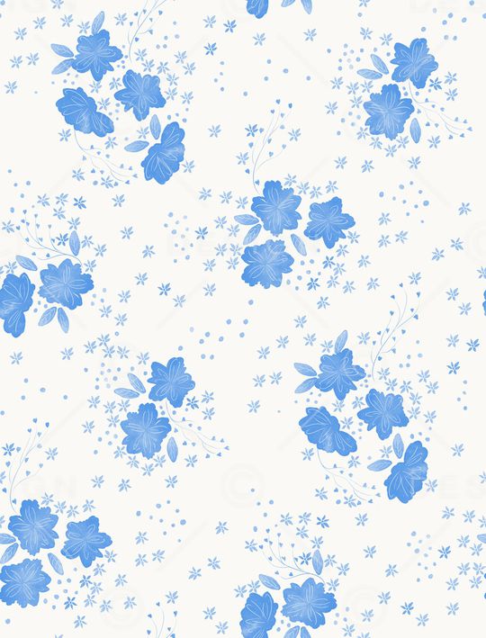 小碎花印花华亿平台图片