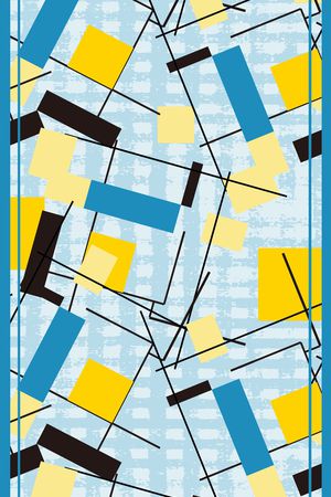 线条印花华亿平台图片