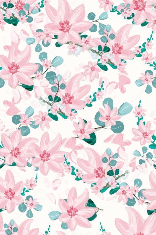 手绘花卉印花华亿平台图片