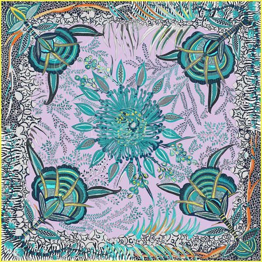 藤蔓印花华亿平台图片