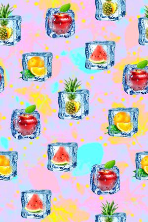 几何印花华亿平台图片