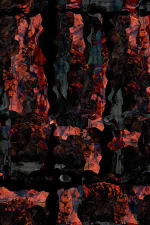 抽象印花华亿平台图片