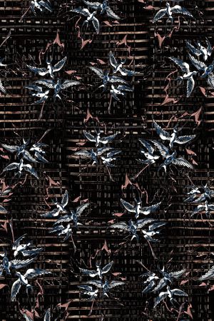 条纹印花华亿平台图片