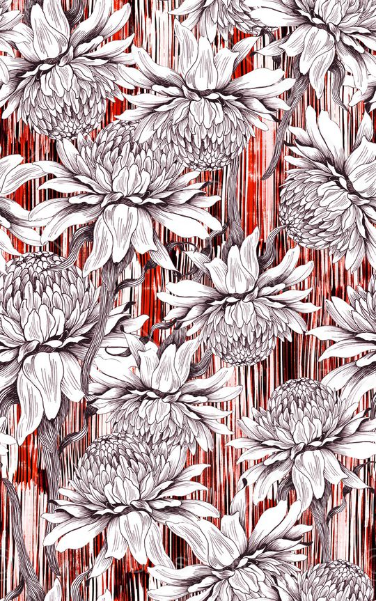 线条印花华亿平台图片