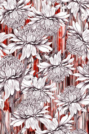 线条印花华亿平台图片