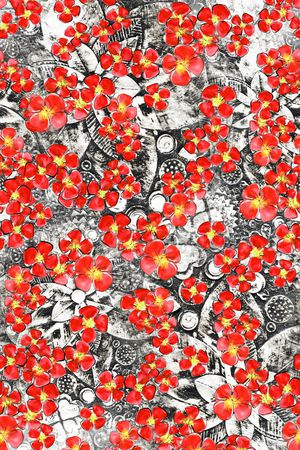 小碎花印花华亿平台图片