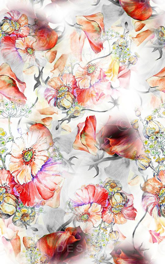 小碎花印花华亿平台图片