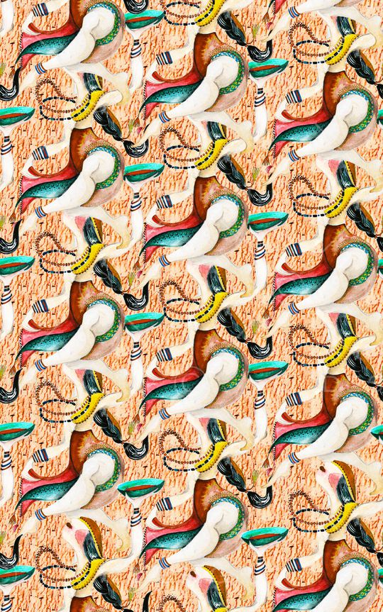 民族风印花华亿平台图片