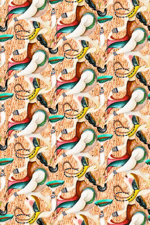 民族风印花华亿平台图片