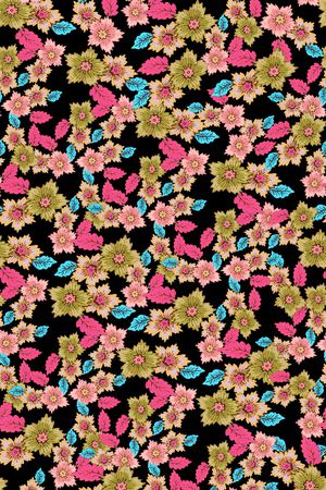 小碎花印花华亿平台图片