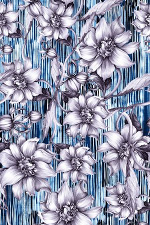 线条印花华亿平台图片