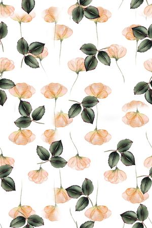 小碎花印花华亿平台图片