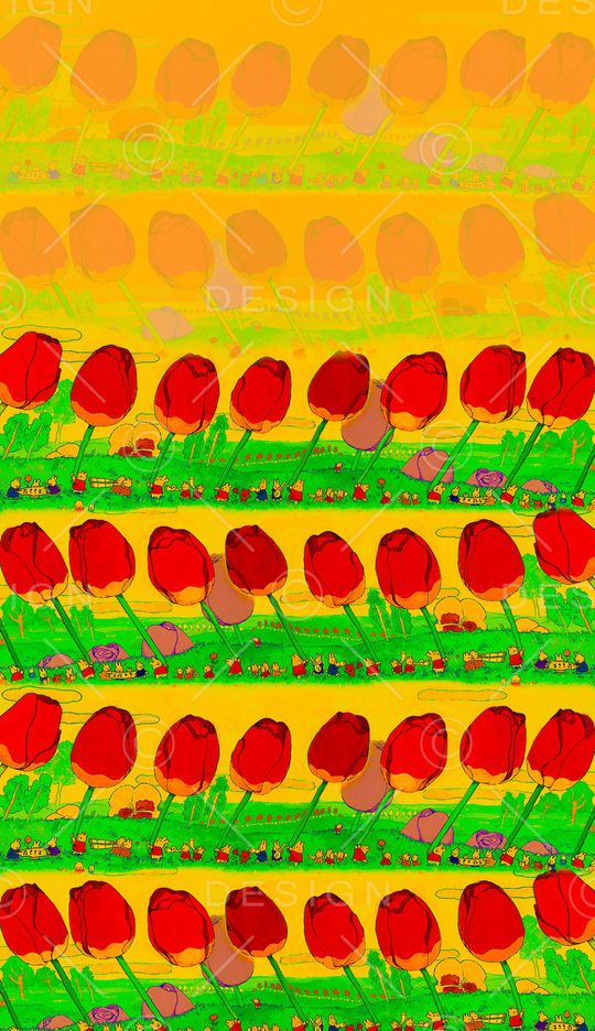 植物印花华亿平台图片