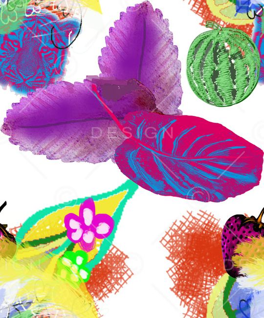 抽象印花华亿平台图片