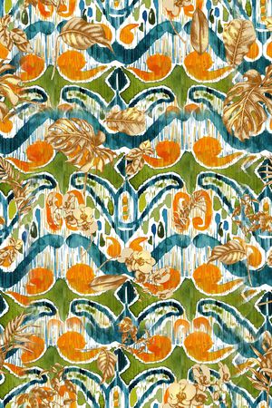 秋冬华亿平台印花华亿平台图片