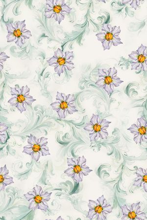 小碎花印花华亿平台图片