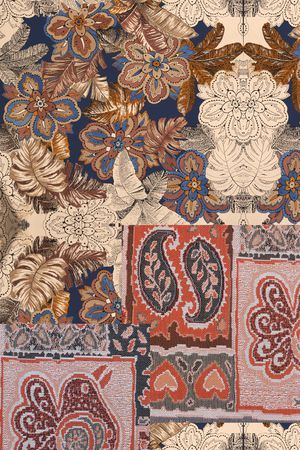 秋冬华亿平台印花华亿平台图片