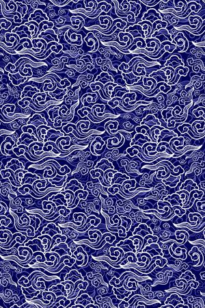 抽象花卉印花华亿平台图片