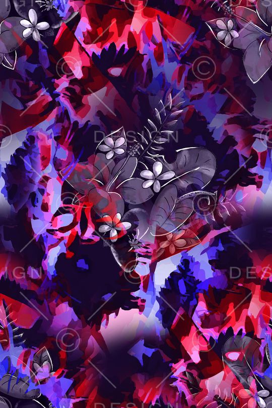 抽象印花华亿平台图片