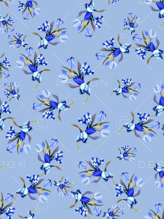 小碎花印花华亿平台图片