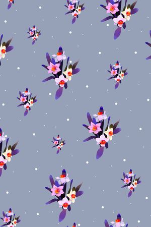 小碎花印花华亿平台图片