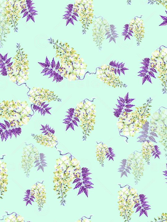 小碎花印花华亿平台图片