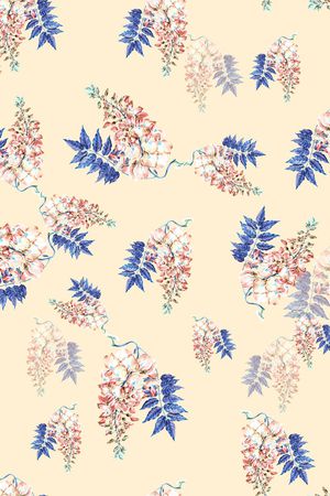 小碎花印花华亿平台图片