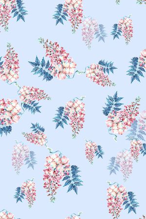 小碎花印花华亿平台图片