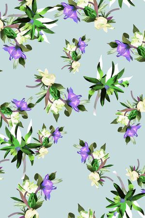 小碎花印花华亿平台图片