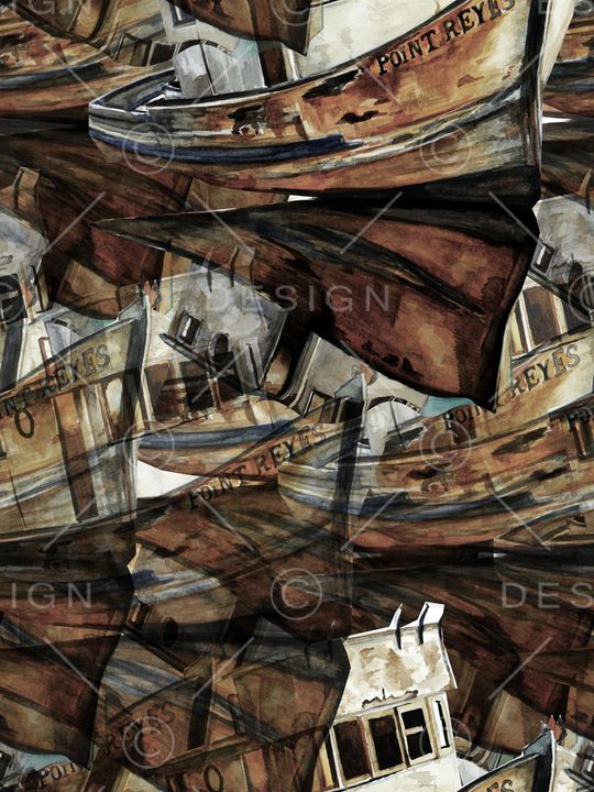 帆船印花华亿平台图片