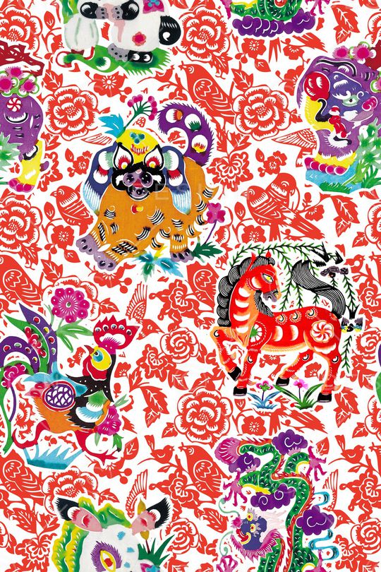 剪纸印花华亿平台图片