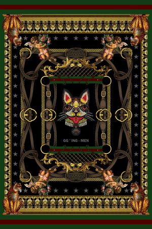 抽象印花华亿平台图片