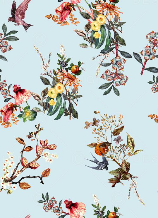 鸟印花华亿平台图片