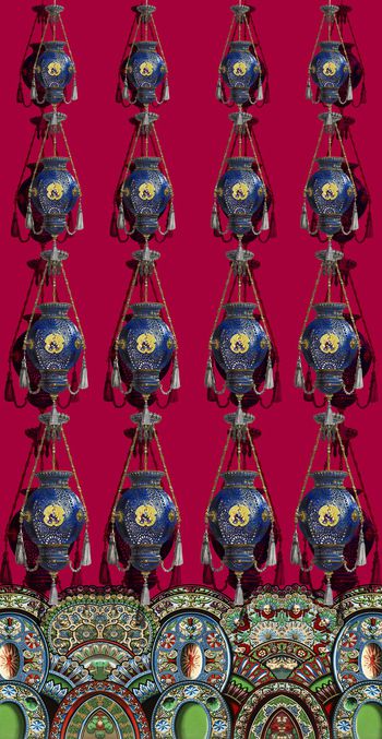 民族风印花华亿平台图片