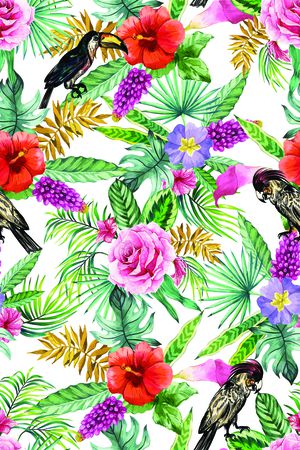 动物花卉印花华亿平台图片