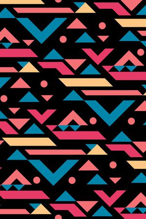 几何印花华亿平台图片