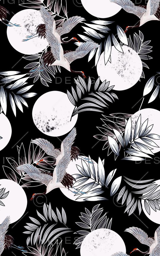 中国风印花华亿平台图片