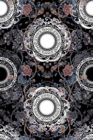 数码华亿平台印花华亿平台图片