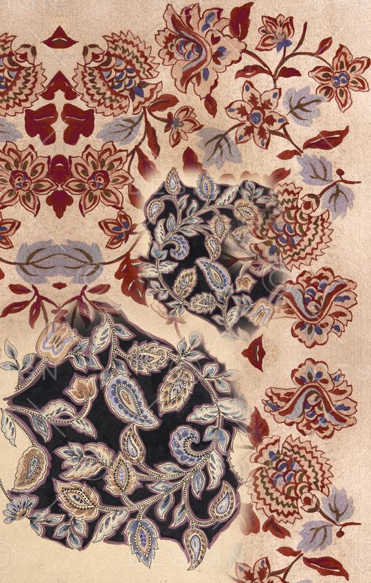 秋冬华亿平台印花华亿平台图片