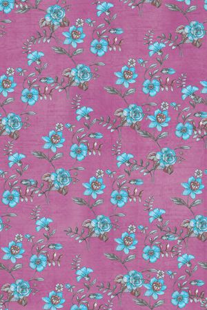 抽象花卉印花华亿平台图片