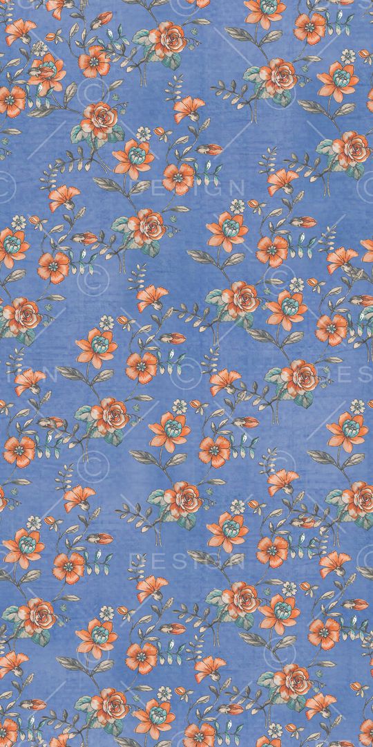 抽象花卉印花华亿平台图片