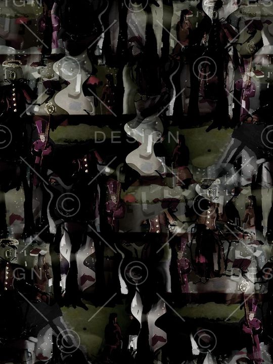 抽象印花华亿平台图片