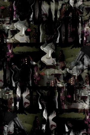 抽象印花华亿平台图片