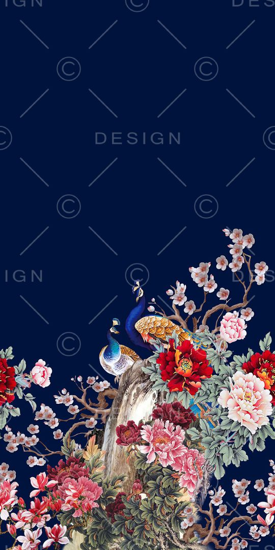 梅花印花华亿平台图片